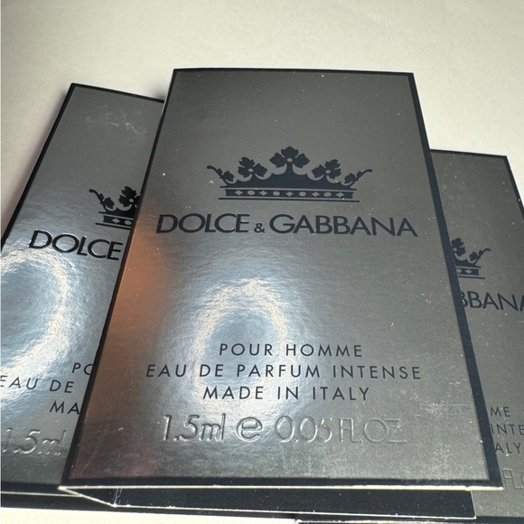 x3 Dolce & Gabanna K Pour Homme Eau de Parfum Intense .05oz Mini Spray NEW Scent - Picture 5 of 7